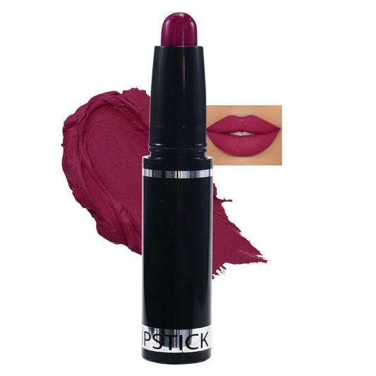 Dark Purple Matte Lipstick Crayon Pencil Set,Velvet Lip Stick for Women 24 Hour Long Lasting Waterproof Lip Liner,Magic Lipstick 24 Hours Original Lip Liner Makeup Stain Long Lasting Waterproof