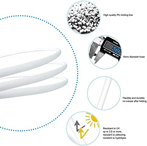 Mister System for Outside Patio 65Ft (20M), Outdoor Misting System, Patio Misters for Cooling, Backyard Water Mister Kit for Waterpark, Garden, Greenhouse, Canopy, Porch, Umbrella, Gazebo, Trampoline