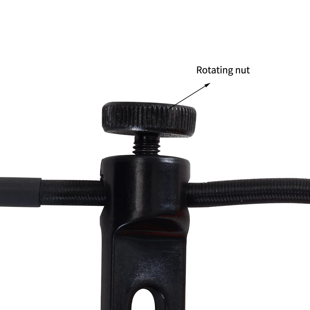 SOPOGER Archery Bow Wrist Sling Adjustable Hunting Wrist Strap Braided for Compound Bow Target Shooting Accessories (Orange)