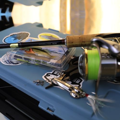 Bass Fishing Lure, Fishing Spoons, Topwater Fishing Lures with Trebles Hooks, Trout Fishing Lures, Fishing Tackle for Freshwater and Saltwater