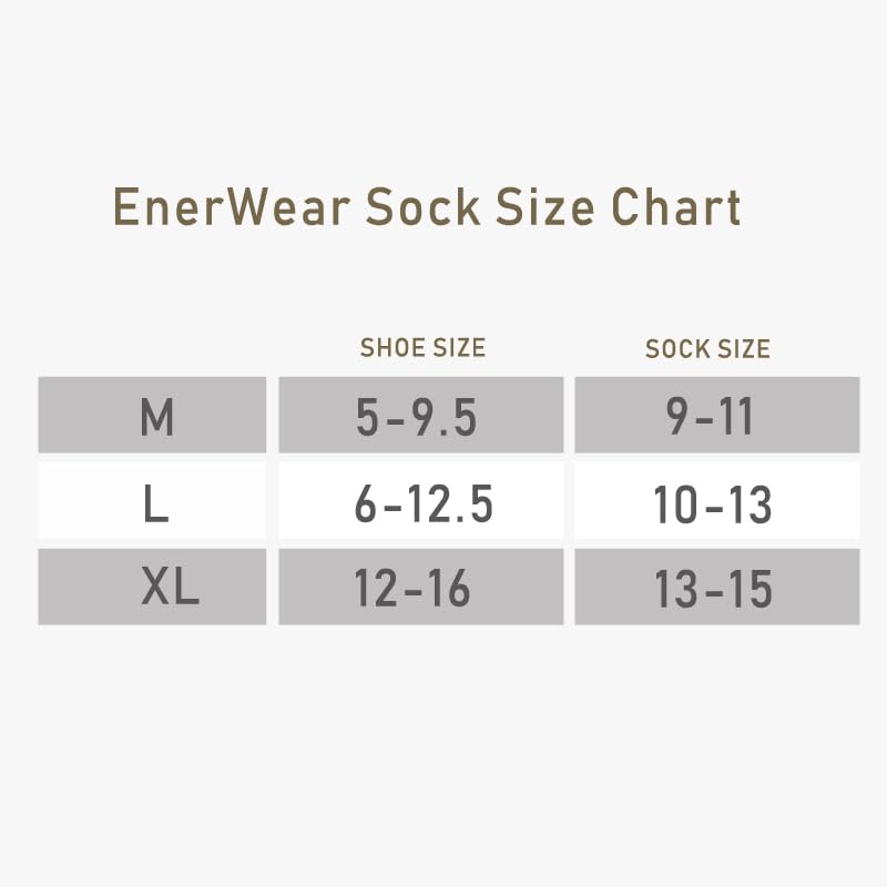 EnerWear 4 Pack Women's Merino Wool Outdoor Hiking Trail Crew Sock (US 9-11, 3D Color 1)