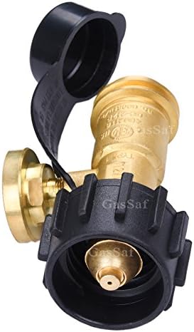 GasSaf Propane Tank Gauge Propane Level Indicator 5lb-40lb Propane Tanks Gas Pressure Meter for RV Camper, BBQ Gas Grill, Fire Pit and More