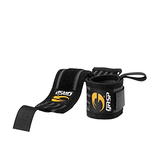 Gasp Hardcore Wrist Wraps 13” | Weightlifting Wrist Support for Men & Women | Best Gym Wrist Straps with Thumb Loop for Powerlifting Competition, Strength Training, Bodybuilding