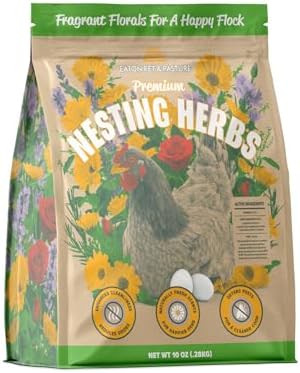 Eaton Pet and Pasture Premium Nesting Herbs, Aromatic Blend for Nesting Boxes & Chicken Coop, Natural Refresher & Pest Deterrent