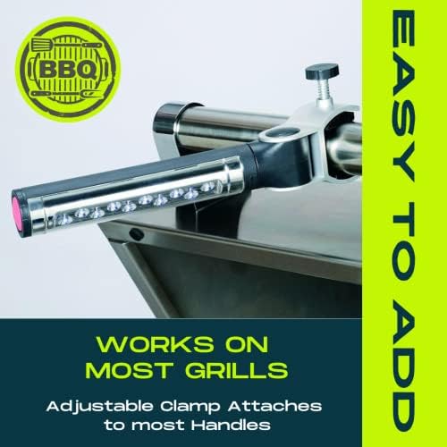 BBQ Grill Light Designed for Blackstone Griddle & Weber Grill - Smoker Grilling Accessories, Perfect Gifts for Men, LED Light bar Dad Birthday Gift - Mens Birthday Gift Ideas Work Light