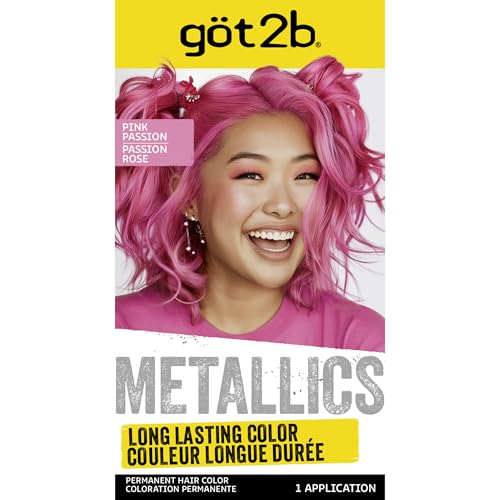 Got2b Metallics, Permanent Hair Color, M87 Pink Passion