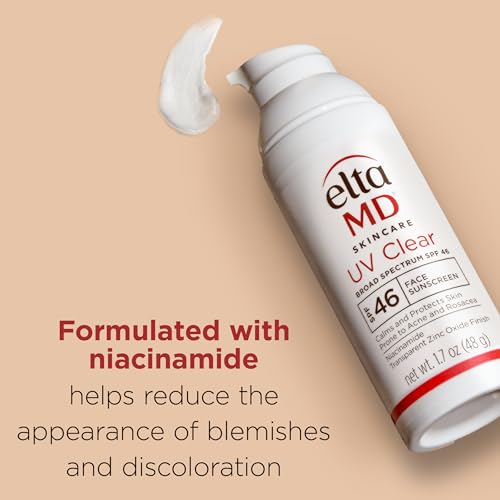 Bundle of EltaMD UV Clear Face Sunscreen SPF 46 + EltaMD AM Restore Face Moisturizer