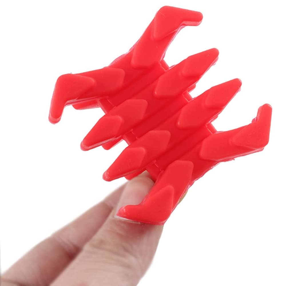 SOPOGER Bow Limb Dampeners for Compound Bow Crossbow Limb Dampeners Archery Split Limb Stabilizer Dampener Bow Sliencer for Reduceing Noise and Vibration (Red)