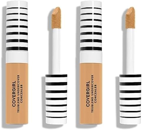 COVERGIRL TruBlend Undercover Concealer, Golden Natural, 0.33 Fl Oz, pack of 1 (Pack of 2)