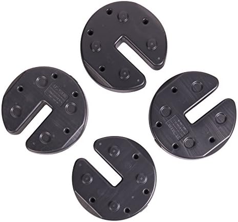 US Weight 30 Pound Canopy Weight Set of 4 with No-Pinch Design - Easy Installation and Removal to Secure Tents, Canopies, and Umbrellas at Outdoor Events