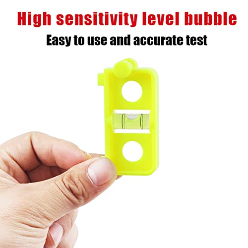 SOPOGER Archery Multifunctional Bow Level Tuning and Mounting String 3D Printing Compound Bow Sight Tuning Bubble Level Combos Tool Kit for Compound Bows (Yellow)