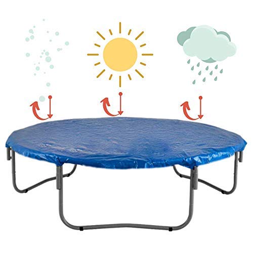 Machrus Upper Bounce Trampoline Cover 7.5FT for Weather Protection- Round Trampoline Tent Cover for Winter- Easy to Install Trampoline Sun Shade Cover- UV Resistant, Snow, Rain & Dust Proof