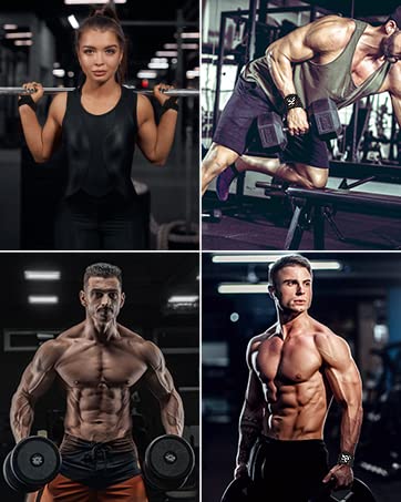 BEAST RAGE® Wrist Wraps for Weightlifting Adjustable Lifting Straps & Wrist Straps with Thumb Loop for Enhanced Gym Support, Wrist Support for Powerlifting, Bodybuilding and Gym workout (Black blue)