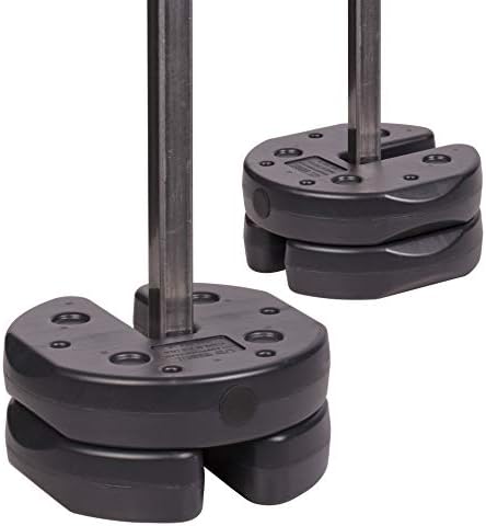 US Weight 30 Pound Canopy Weight Set of 4 with No-Pinch Design - Easy Installation and Removal to Secure Tents, Canopies, and Umbrellas at Outdoor Events
