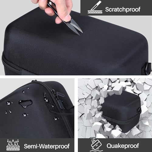 Hard Case Compatible with Anker SOLIX C300 Portable Power Station Outdoor 288Wh LiFePO4 Battery 300W (600W Surge) Solar Generator