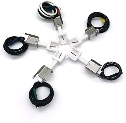 1836-13 7628 7629 Universal Igniter Kit for Weber Genesis 300 Series Front-Control Grills, Genesis E/S 310 320 330 Starter Kit, 65946 65942 Part, 4-Outlet Ignition Replacement 88826