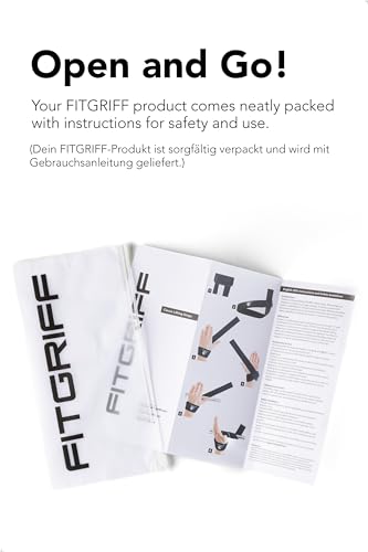 Fitgriff® Lifting Wrist Straps for Weightlifting, Gym, Deadlift, Workout (Made of Premium Cotton & Padded) - Men & Women (Standard, Black/Pink)