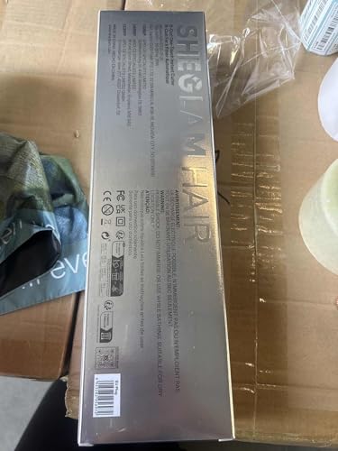 SHEGLAM Automatic Curling Iron 1 1/4 inch with 3 Temperatures Fast Heating, 2-Way Rotation, Anti-Scald, Anti-Tangle Rotating, Automatic Shut-Off for Hair Styling