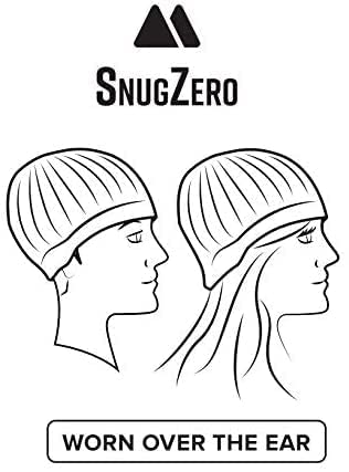 SnugZero Unisex Cotton Lattice-Knit Skull Cap Beanie Kufi for Everyday Wear, Black