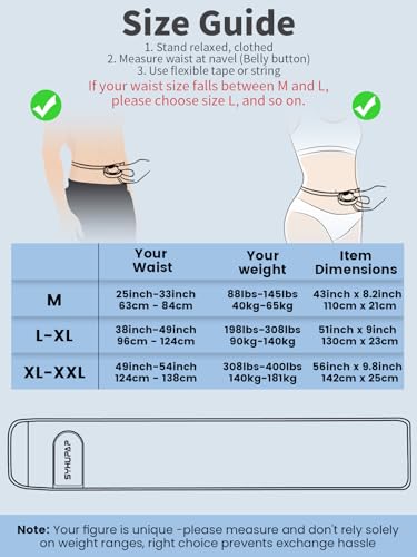 SYXUPAP Waist Trimmer for Women and Men,Waist Trainer for High-Intensity Training & Workouts, Size M Turquoise