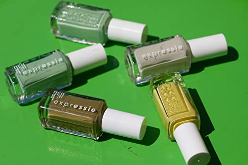 essie expressie Quick-Dry Vegan Nail Polish Dial It Up Collection, 358 Millennium Momentum, 0.33 fl oz (Pack of 2)