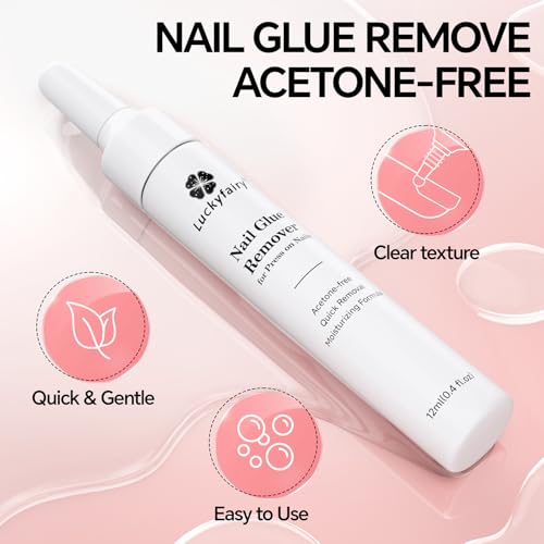 Luckyfairy Extra Short Almond Nail Tips, 240pcs Soft Gel Pre-Shaped Acrylic Fake Nails, Half Matte Full Cover Clear Gelly Press on Flase Nail Tips for Extension Nail Manicure Home DIY 12 Sizes