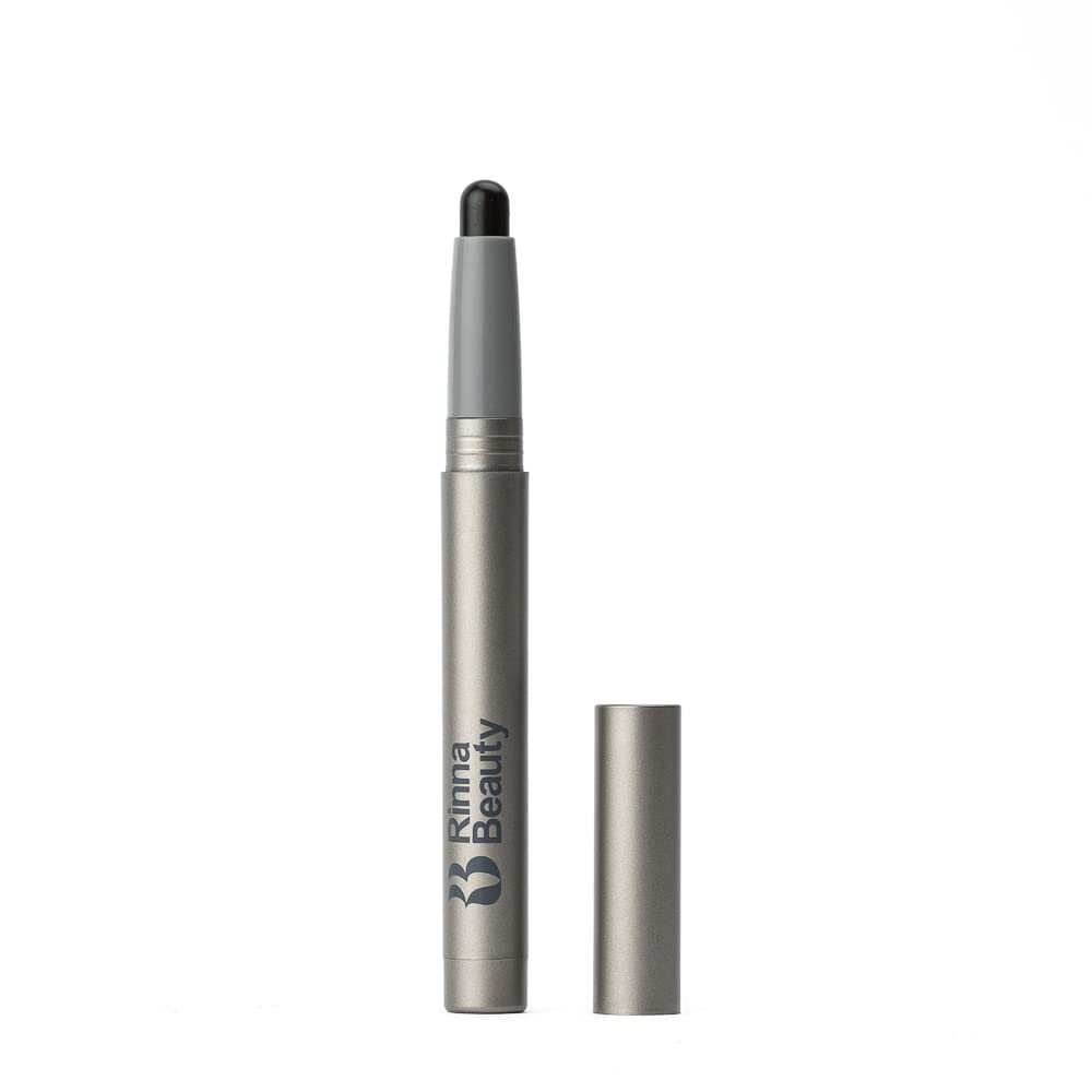Rinna Beauty Eyeshadow & Eyeliner Stick - Diamond Noir - Creamy, Long-Lasting Formula in Crayon Form - Vegan, Cruelty-Free, & Paraben-Free - 0.03 fl oz