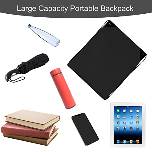 Topspeeder 10 Colors Drawstring Backpack Bags Sack Pack Cinch Tote Sport Storage Polyester Bag for Gym Traveling