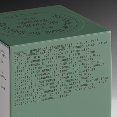 Firsthand Supply All-Purpose Hair Pomade - Clean & Non-toxic Hair Care Ingredients - Gives a Low Shine, Shape and Firm Hold To Your Hair - 3oz (88ml)