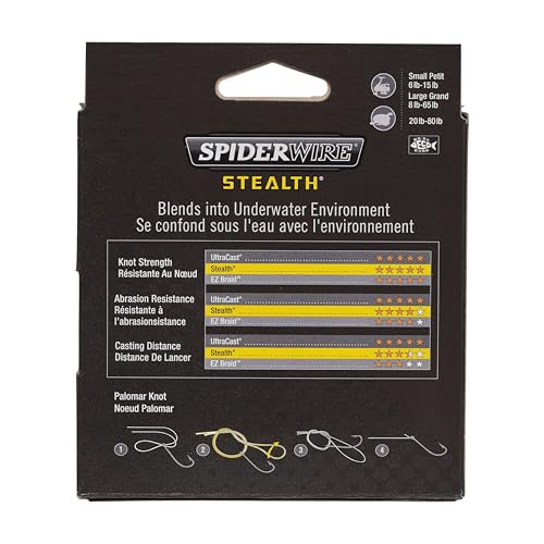 Spiderwire Berkley ProSpec® Chrome 100% Fluoro Leader, Camo, 15lb | 6.8kg, 125yd | 114m Fishing Line, Suitable for Saltwater Environments
