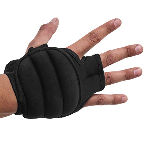 ProsourceFit Weighted Gloves, Pair of Heavy Duty 2 lb. Neoprene for Sculpting and Aerobics