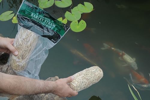 SUMMIT 135 Clear-Water Barley Straw Bale 15 oz, Treats up to 5000-Gallons