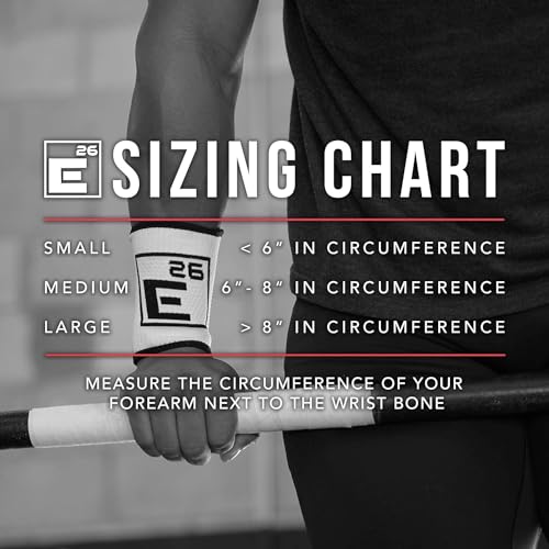 Sweat-Wicking Wrist Sweat Bands (4 Pack) - For Cross Training, Weightlifting, Fitness, WODs, Sports (Black, Small)