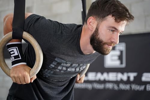 Sweat-Wicking Wrist Sweat Bands (4 Pack) - For Cross Training, Weightlifting, Fitness, WODs, Sports (Black, Small)