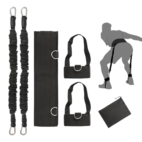 Vertical Jump Trainer: Leg Strength Training Tool with Resistance Bands - Speed & Agility Jumping Exercise Equipment for Basketball Volleyball Football
