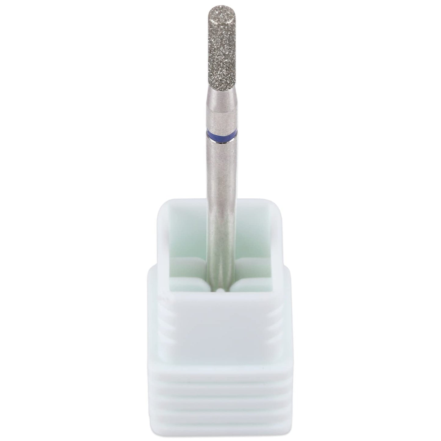 PANA 3/32" Diamond Carbide Column Bit- Style 11, Medium Grit - Professional Cuticle Nail Drill Bits for Acrylic Gel Nails Dry Manicure Pedicure Shape Remove Tools