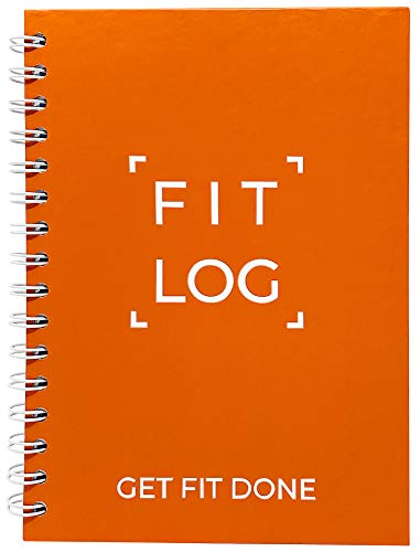Fitness Journal & Workout Planner - Designed by Experts Gym Notebook, Workout Tracker, Exercise Log Book for Men Women - Red