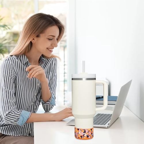 HEYSKAY 2pcs Protective Flask Silicone Boot Base for Stanley Quencher Adventure 40oz & Stanley IceFlow 20oz 30oz Tumbler, and Compatible with 12-24oz Hydro Sport Water Bottles,Yeti and More