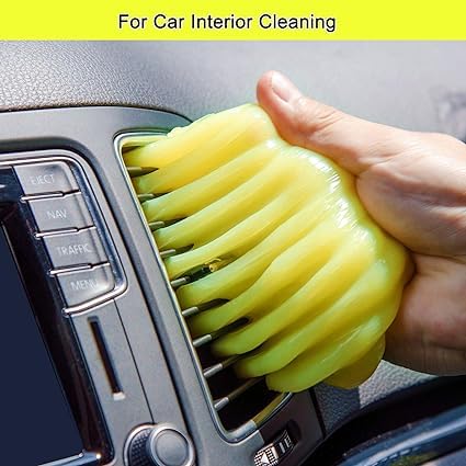 VAULT-EX Universal Car Cleaning Gel, Reusable Detailing Car Crevice Cleaner, Auto Car Air Vent Interior Detail Remover Gel | Putty Cleaning Keyboard, PCs, Camera Cleaner