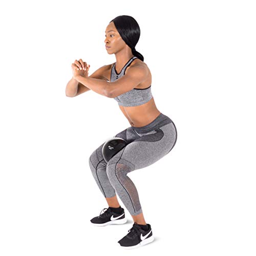 ProsourceFit Weighted Toning Exercise Balls for Pilates, Yoga, Strength Training and Physical Therapy, 2 lb to 8 lb, Color Coded