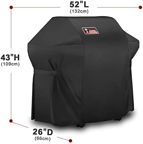 7106 Cover for Weber Spirit 200 and 300 Series Gas Including Grill Brush, Tongs and Thermometer