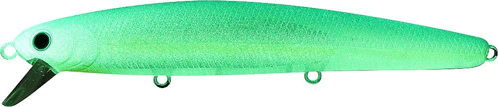 LUCKY CRAFT Flashminnow 110 (653 Super Glow OB Sexy Smelt)
