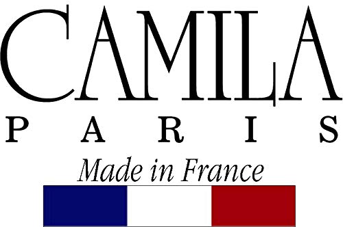 Camila Paris CP3140 French Hair Side Comb Small Handmade Tokio French Twist Hair Combs Decorative, Strong Hold Hair Clips for Women Bun Chignon Up-Do Styling Girls Hair Accessories, Made in France