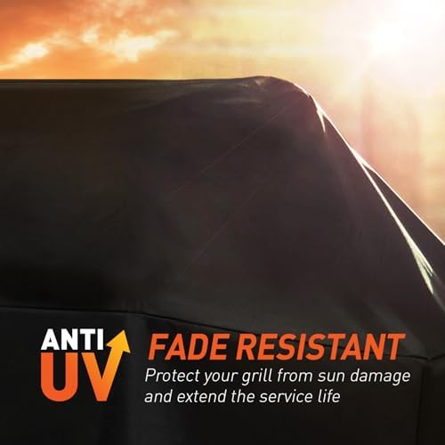 Grill Cover Compatible with Pit Boss Lexington 500, Lexington 540, Pro 600 and Tailgater, Heavy Duty Waterproof Wood Pellet Smoker Cover, All Weather Protection for Onyx Edition Grill