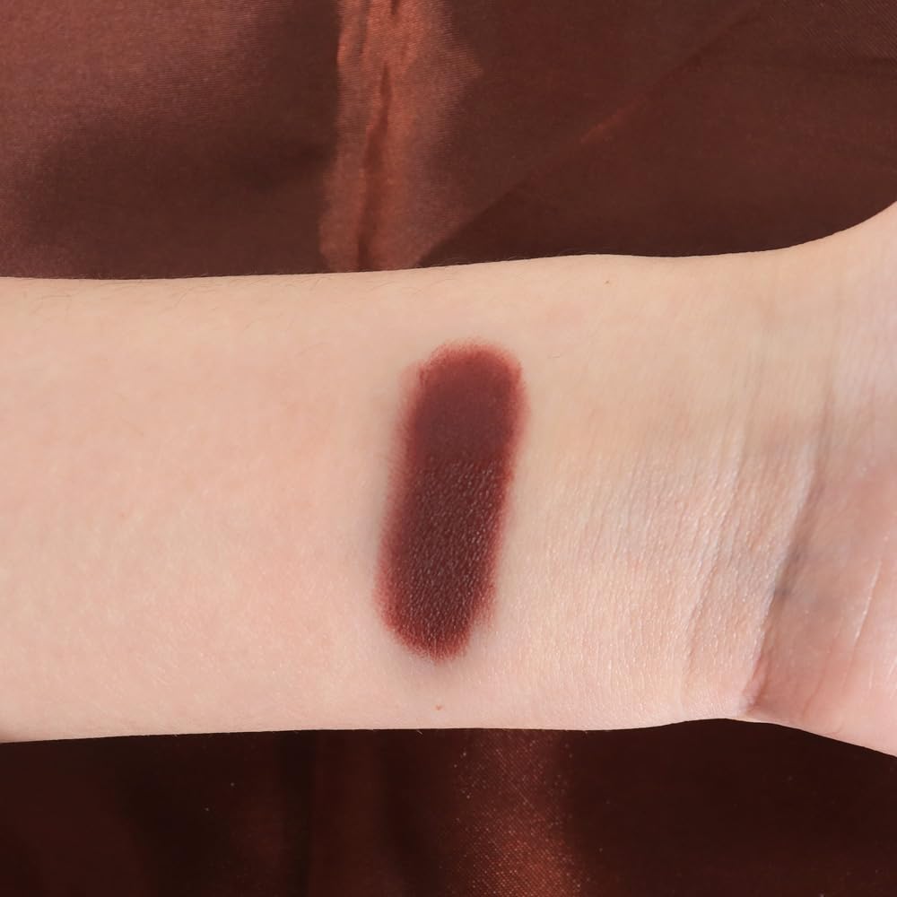 Dark Red Brown Matte Lipstick Crayon Pencil Set,Velvet Lip Stick for Women 24 Hour Long Lasting Waterproof Lip Liner,Magic Lipstick 24 Hours Original Lip Liner Makeup Stain Long Lasting Waterproof