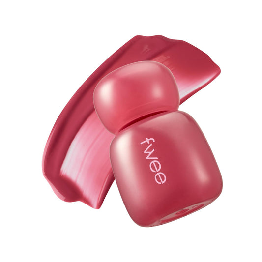 fwee Pink Obsession Stay-Fit Lip Tint | M09 Peach Pink | Weightless & Layerable Tint for Smudge-proof, Long-lasting Wear | Soft Blur Finish or Vibrant Flush | 3.8g