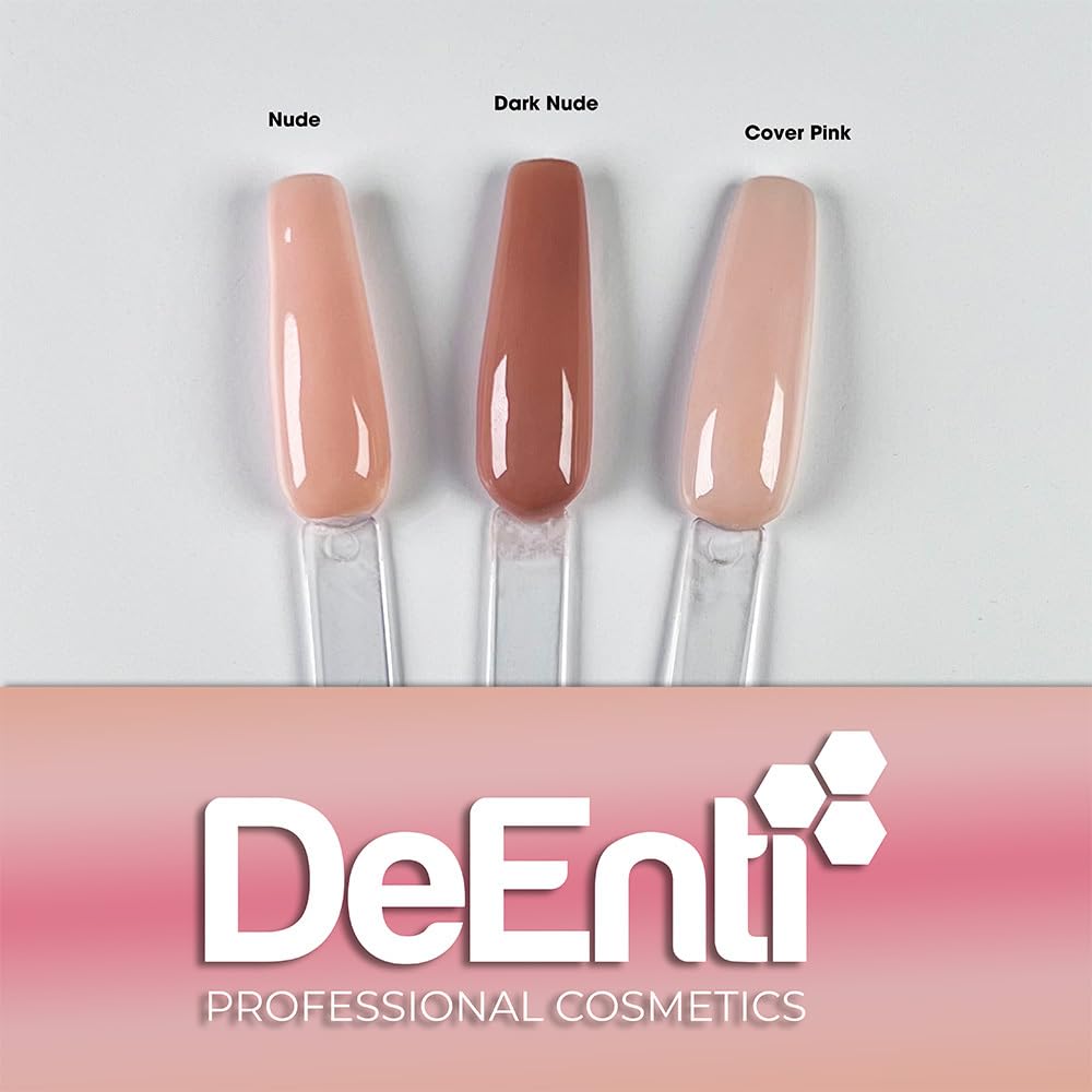 DeEnti Acrylic Nail Powder, 2oz Nude Acrylic Powder Dip for Nails, Long Lasting Salon Quality, Bubble Free Professional Manicures, Fake Nails, Carving & Extensions