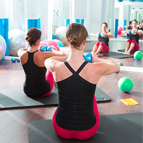 Yes4All Soft Weighted Toning Ball Smooth 8lb Purple