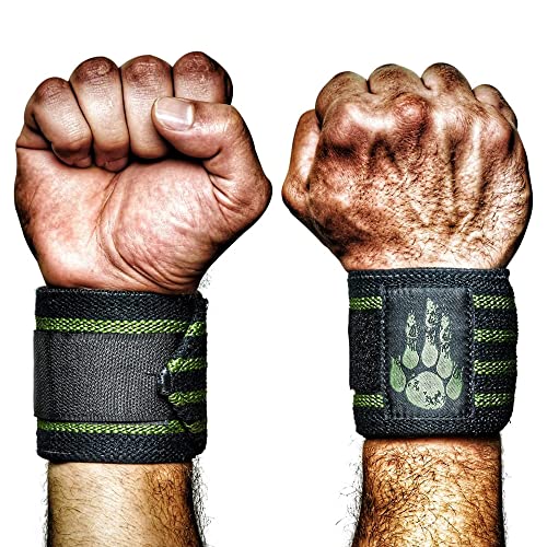 MANIMAL Wrist Wraps for Weightlifting - Professional Wrist Straps for Men and Women - Strength Training, Bodybuilding, Powerlifting, Cross Fit - Eliminate Wrist Pain with Durable Support (Since 2010)