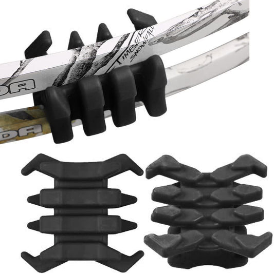 I-Sport 1 Pair Archery Rubber Bow Limbs Vibration Damper Single Long 2.36'' Wide 2.16'' Dampener Stabilizer Silencers for Split Limb Compound Bows …